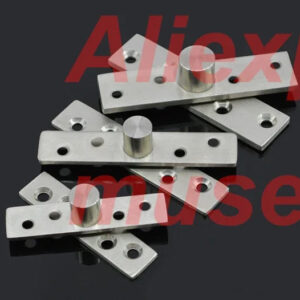 Eccentric center axis 360 rotating door pivot hinge stainless steel door  shaft door up down hinge cupboard hidden non visiable