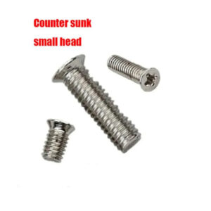 M1.6 M3 M4 M5 M6 Countersunk screw thinner smaller head bolt electronic screw PC computer SSD fan screw Floor Electric socket