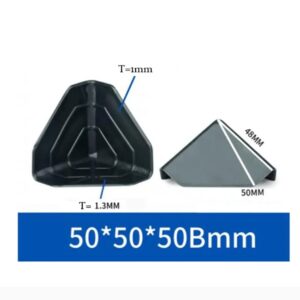 50mm wood furniture corner cover protect 3 sides protecting Black furniture table board palte transport anti scratch