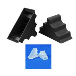 12 15 16 18 20 22 25mm thickness glass corner orthogonal protector cover for stone plate wood door metal board photo frame