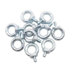 Steel eye bolt hanging DIN M6 M8 M10 M12 M14 M16 M18 M20 M22 metric eye screw coarse pitch steel eyebolt Lifting weight loading