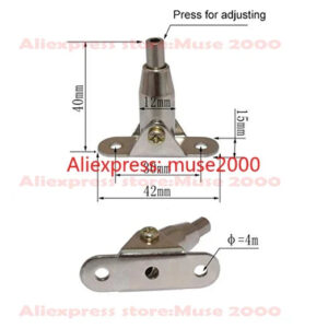 Light ceiling anchor steel rope locker 180 degree rotatable Ceiling light rope clip with hooks Wire gripper 1-2MM wire holder