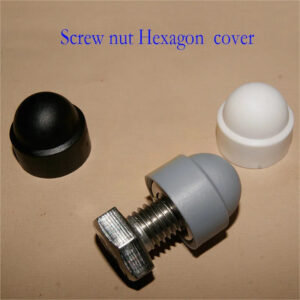 M4 M5 M6 plastic nylon hex nut cover hexagon steel screw bolt cover cap plastic protector corrosion dust proof drive