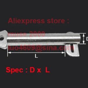 304 steel Marine ship latch M8 M10 M12 SS304 steel movable branch arm with tough Marine Pins steel chain ring fastener