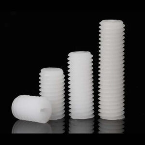 M4M5M6M8 nylon set screw slotted drive grub bolt thread fastener lighting None head screw wire cable LED limit position screw