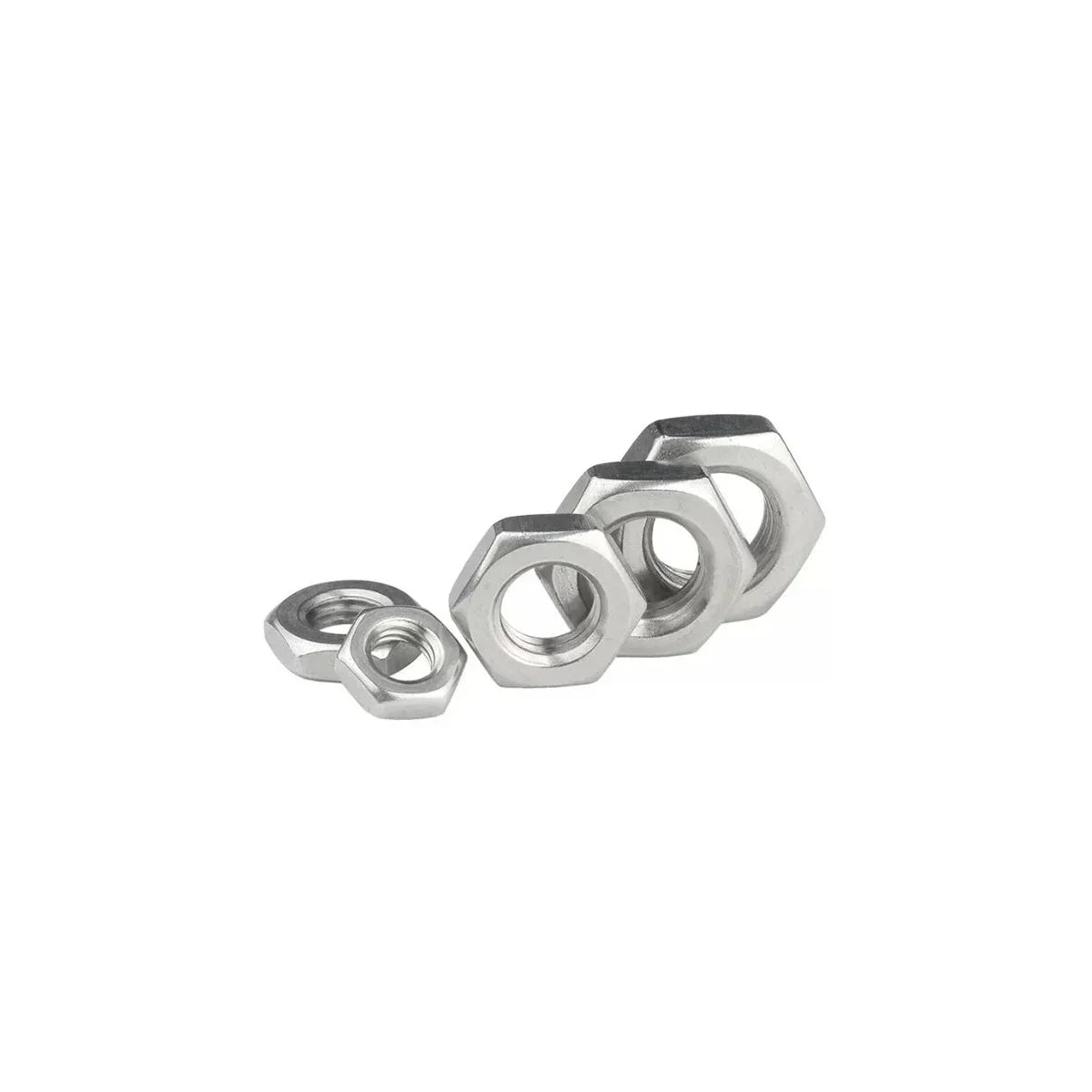 304 Hex nut UNF 1/4-28 5/16-20 3/8-24 7/16-20 fastener stainless steel thinner type american fine thread arerican pitch thread - Image 2