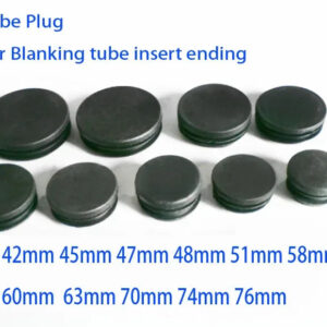 50 58 63 70 74 76mm round tube cap blanking Pipe inserting end,table feet cap plug,furniture feet  pads,