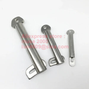 Marine ship latch M12 SS304 steel movable branch arm with tough Marine Pins steel chain ring fastener