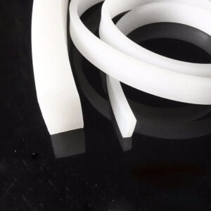 Silicone solid seal strip oblong width 5*10 15 20 25 30mm 20*25 30mm 15*20 30mm 10*15 20 30 water proof seal thermal resistance