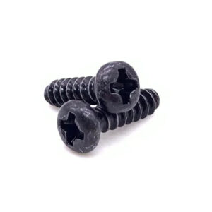 M1M1.2M1.4M1.7M2.3M2.6M3 black 304 bolt fastener pan head flat cut end electronic screw repair laptop PC