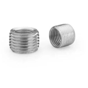 M6 M8 M10 M12 M14 M16 Nut adaptor hollow steel screw bolt lighting full male outer thread tube pole Lamp rod connector fastener