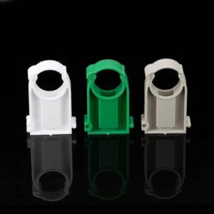 white OD20 25 32 40mm PPR pipe clip heighten Plastic Holder water pipe Tube install grapple Single U clip DN15 20 25 32 40 50