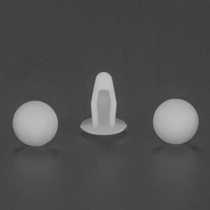LRD 4 / 5 plastic rivet Car clip fastener PCB thin plate board clinch bolt blind rivet,transparent pc signage billboard screw