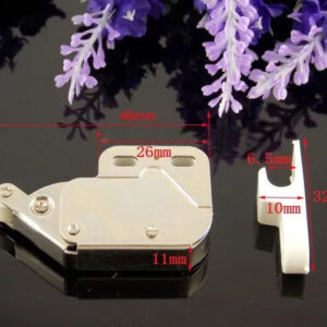 Door lock door touch latch,rebound chassis cabinet locker hasp and staple Trunk lock Hook type rebound switcher