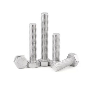 304 Steel CCW M4-M16 bolt hexagon head Left-Hand Reverse pitch Screw counter clockwise fastener nut