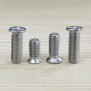 304 steel  Small head M4 M5 KM Countersunk  drive flat cross hardware screw bolt computer notebook SSD Sscrew
