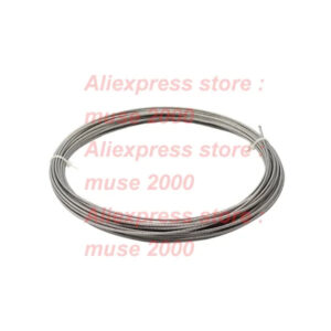 0.15 0.2 0.25 0.3 0.4 0.5 0.6mm Dia 304 stainless steel 1X7 stranded rope wire twist photo hanging picture photo wall hook
