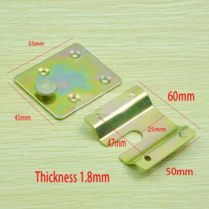 Bed hanger,Steel draw bar Photo frame hanger Bed hardware plate cabinet stayer supportor mirror frame latch thumb lock latch