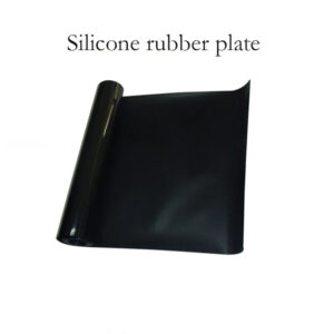 Silica black rubber sheet 500x500mm width Thickness 0.1- 3mm Rubber Sheet Mat pad wahser gasket diy water proof