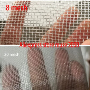 120 Mesh PE net filter net Acid alkali resistance fine mesh fabric net water straincultivating breeding net