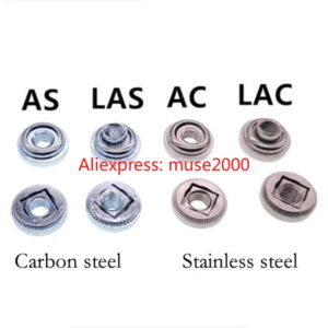 Tolerance adjusting AC LAC 303 stainless steel Self clinching M3M4M5M6 UNC-440 632 832 Non-locking self-locking PEM riveting nut