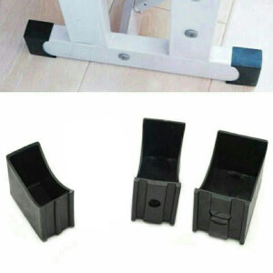 student desk feet cover 20*40 20*50 25*40 40*60 mm rectangle tube feet adjustable pad PP plastic chair table feet leg leveling