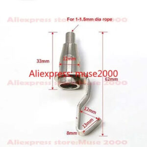 Picture hanger hooker ceiling Wire grippe steel rope clamp clip Wire clasp Exhibitions ceiling light rope locker