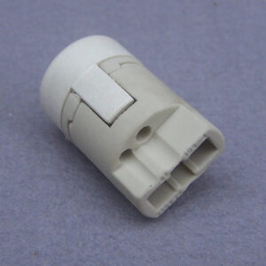 G9 lamp base Pottery Porcelain body plastic socket or top cover Ceramic G9 lamp holder m10 bracket lamp socket