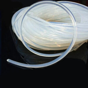 Clear silicone rubber strip round dia solid 1 2 3 4 5 `10 12 mm LED light outdoor spraying advertising cloth light box