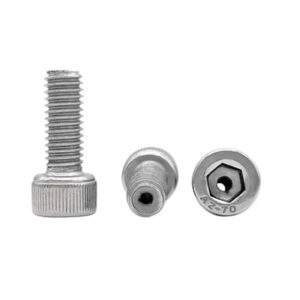 Hollow screw  bolt 304 steel fasten M2M2.5M3M4 inner hex screw knurled cup head Screws bolt center hollow gas hole mask machine