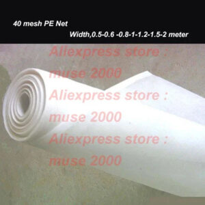 Width 1 1.2 1.5 2 meter thinner 40 mesh pe plastic net  nylon net window filter cage insect-proof screen fly net fruit cover ant