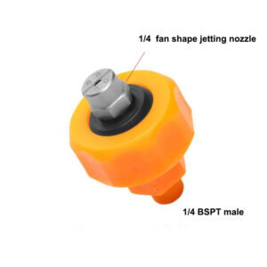 1/4 base converter  1/4 fan 40  65 95 110 degree  jetting  spray nozzle 155 joint spray water jetting flat fan car washing clean