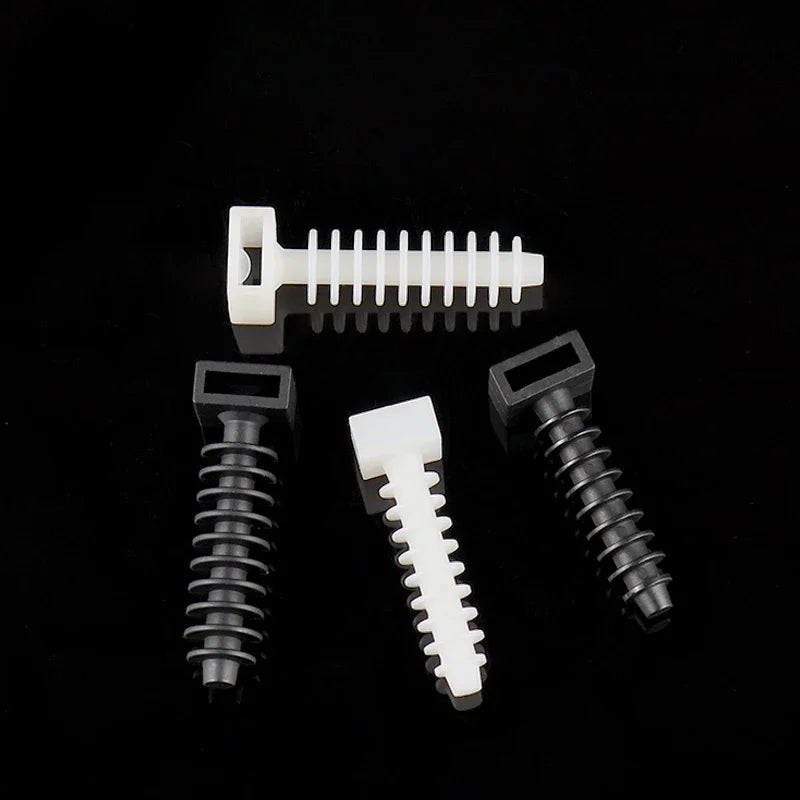 CH cable tie seat fastener cable clip clamp nylon plastic cable tiding - Image 3