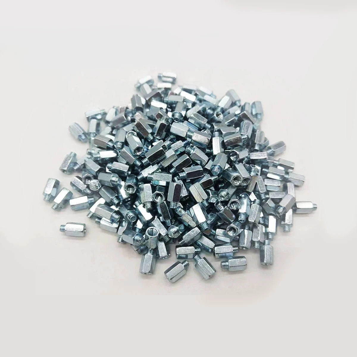 M3 x 6/7/8 +2.5mm standoff carbon steel pcb spacer female to male thread connector Length Hex Nut threaded pass Column