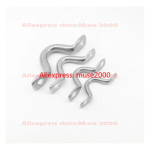 Arc Shape 304 Stainless Steel Cabinet Door Handle with M5/M6/M8/M10 Screws Anti-Corrosion for Marine Ship And Yacht