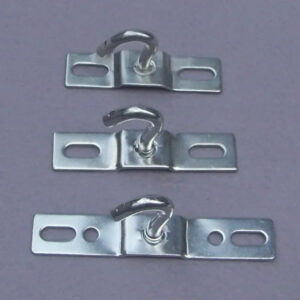 Ceiling light hooker hanger hanging plate Length 75 80 95 mm screw fasten wall anchor plate washer