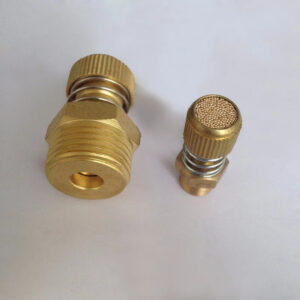 1/8 1/4 3/8 1/2 Throttle down muffler filter copper BSPT thread Pneumatic tool parts repair
