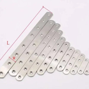 Flat straight furniture connector plate board,steel corner bracket,home chair cupboard hardware fastener,door wood board
