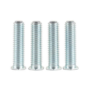 NFH- M3 M4 hex drive rivet bolt screw Carbon steel Self-Clinching pass end pressured thin board plate fastener column