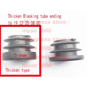 16 19 22 25 38 mm Thicken tube plug,round plug Blanking Tube insert end furniture table chair feet wood floor pad