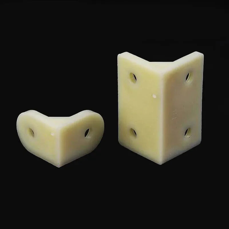 ABS Plastic corner bracket 90 degree layer supportor L-shaped corner Cupboard cabinet connection 90 angle Photo frame fastener - Image 4