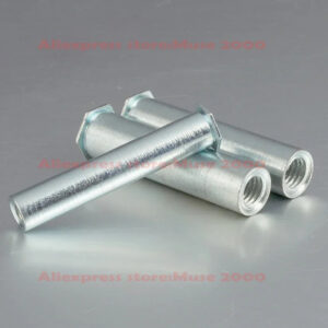 Hex rivet nut BSO3.5 M3X15.5-m3x32 mm Carbon steel hole dia 5.4mm Self-Clinching closed end nut thin board plate fastener column