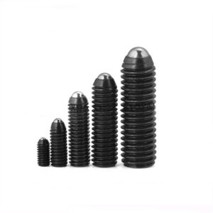 12.9 grade steel Set screw M10 M12 M16 Black metric thread Spring Ball Plunger Screw Beads Positioning bolt Set Screw