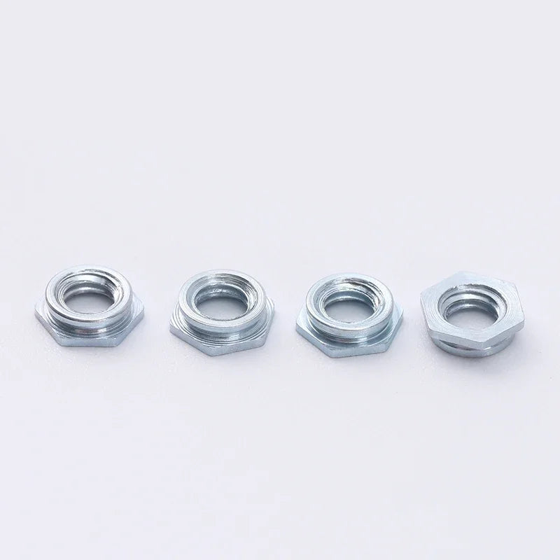 F-M2.5M3M4M5-1/2/3 metric Self clinching flush nut carbon steel PEM Self-Clinching Nuts Pressure riveting nut thin board