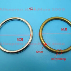 Weaving tape buckle metal steel ring o shape belt anchor clip fastener Adjusting Shoulder straps buckle bag clothing accessories