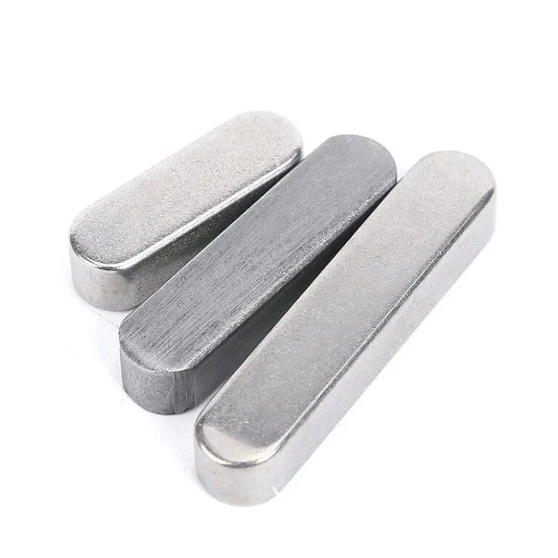 304 dowel pins stainless steel D8 D10 A type square oblong rectangle pin flat pin safty shaft pin Square Chamfer A type end