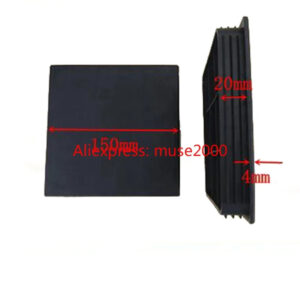 Square tube plug 150*150mm Tube Plug furniture blanking tube insert end,pole plastic cap desk leg plastic cap pole end cover
