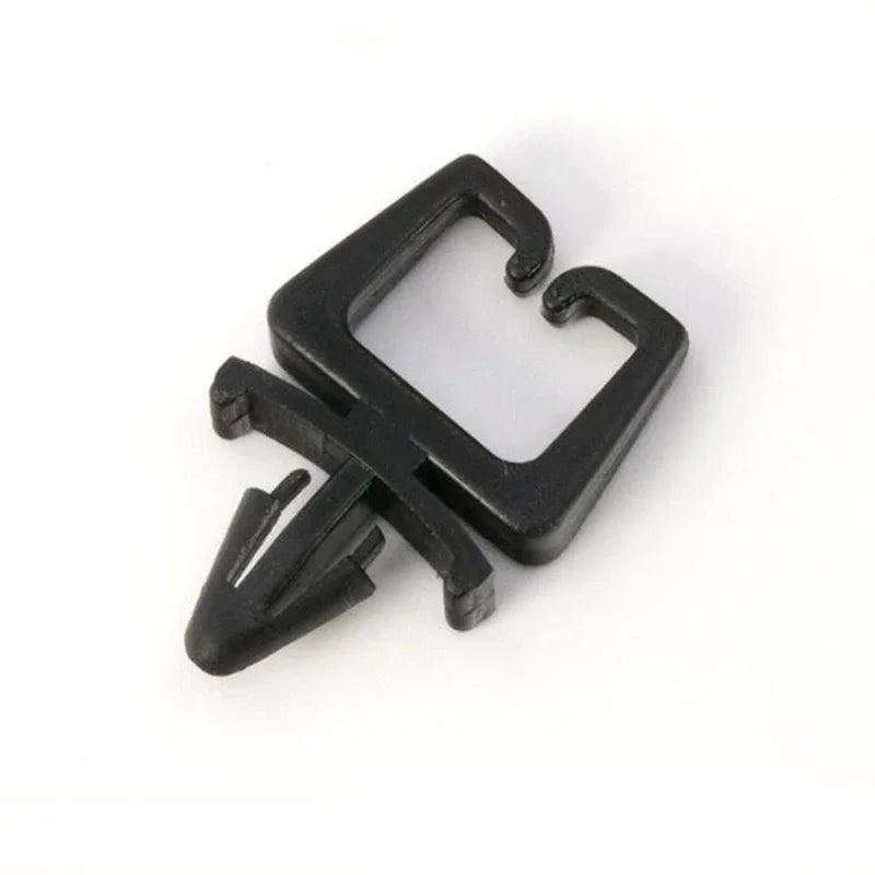 CHA6 Nylon square wire clamp cable tie PCB host wire tiding computer electronic Board hole inserting fix clip no adhesive backed - Image 2