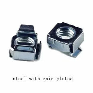 white zinc plated square Clip plate nut M4 M5 M6 M8 M10 M12 Cabinet steel board steel spring clamp machine outlet box fastener