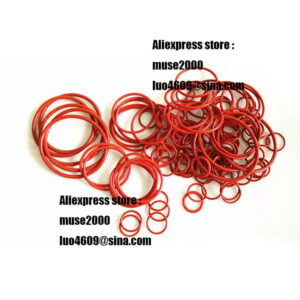 CS 1.8mm ID1.8 2 2.24 2.5 2.8 3.15 3.55 3.75 4 4.5 4.87 inner silicone rubber O ring Red VMQ faucet gasket seal High temperature